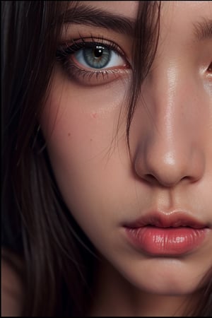 ultrarealistic,Looking at viewer,lips closed,realistic eyes,Realistic skin rendering, hyperrealistic rendering, photorealism,jawline,maintain topaz primary eyecolor,