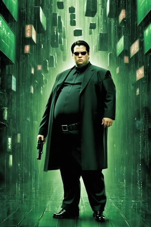 Movie poster page "A Chubby Neo from the Matrix"