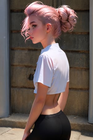 

 A 18-year-old Russian girl Sophie stands in an alleyway getting fucked by  a male friend, looking directly at the viewer with her beautiful, detailed eyes. Her textured skin glows under ambient light, with realistic shadows accentuating her features. Pink hair flows down her back, tied up in a side bun. shes on alley with her male friend, he is fucking her, standing sex, 1man, 1girl, her bestfriend name is Tony, he is fucking her hardcore, stand doggystyle sex, side view ,Trigger: LeeSiYoung,sidedoggystyle,Doggystyle