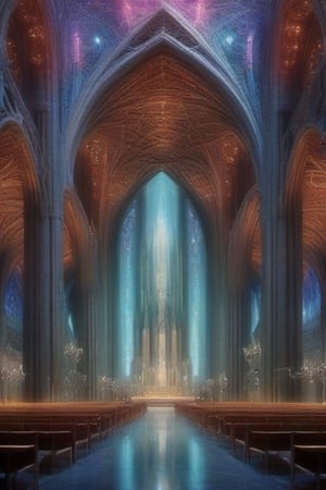 an extraterrestrial cathedral.  majestic.  cosmic. ethereal unworldly