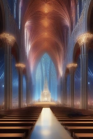 an extraterrestrial cathedral.  majestic.  cosmic. ethereal unworldly