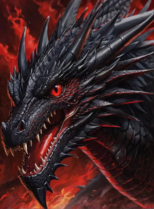 Red eyes Black Dragon