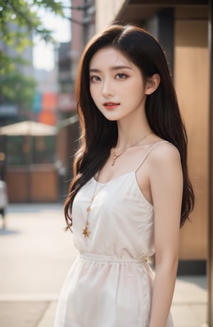 (1 22yo Korean star style), best quality, 8k, masterpiece, focus, perfect body beauty, highly detailed face and skin texture, delicate eyes, double eyelids, whitened skin,  Young beauty spirit, bright smile, 
((The hair style and color is random, the necklace is random, the earrings are random, clothes style and color is random,  and the shoes are random, pose is random)). ((The background is to random New York's representative tourist destinations)), 
Ultra-clear, ultra-detailed, ultra-realistic,  full body shot, ,LinkGirl,real_booster,Perfect skin,korean girl,Pakistani Model,Wonder of Beauty