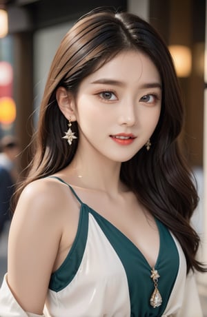 (1 22yo Korean star style), best quality, 8k, masterpiece, focus, perfect body beauty, highly detailed face and skin texture, delicate eyes, double eyelids, whitened skin,  Young beauty spirit, (bright smile), 
((The hair style and color is random, the necklace is random, the earrings are random, clothes style and color is random,  and the shoes are random, pose is random)). ((The background is to random New York's representative tourist destinations)), 
Ultra-clear, ultra-detailed, ultra-realistic, ((full body shot)), ,LinkGirl,real_booster,Perfect skin,korean girl,Pakistani Model,Wonder of Beauty