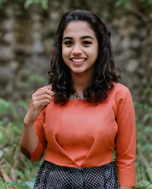 photorealistic, sharp focus, raw amateur photo, beautiful 25yo mallu  girl, take a selfie, happy, mouth open, detailed skin texture, Raw photo of (17yo Kerala cute and Beautiful young woman:1.1) (best quality, highres, ultra-detailed:1.2),  Fully dressed, vibrant colors, glowing dimond, glowing eyes, realistic Raw photo, realistic lighting, (goosebumbs:0.7), dynamic pose, looking at viewer, taken with mobile camera, film grain, half body, wedding LUT