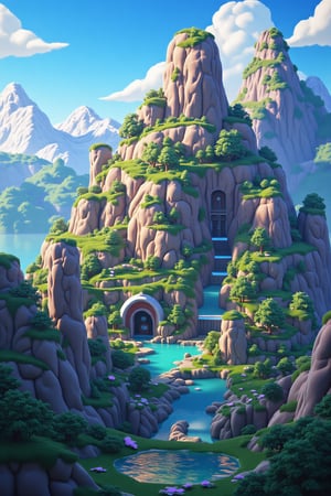 professional 3d model, anime artwork pixar,3d style, good shine, OC rendering, highly detailed, volumetric, dramatic lighting, 

A forbidden castle high up in the mountains, pixel art, (intricate details:1.12), hdr, (intricate details, hyperdetailed:1.15), (natural skin texture, hyperrealism, soft light, sharp:1.2), game art, key visual, surreal, 

hdr, masterpiece,best quality,super detail, key visual, vibrant, studio anime,