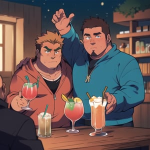 2boy, Eric Cartman and Dr Mephesto got prime drink, by Guillaume Renard and Kim Sujeong 