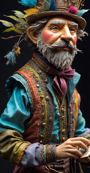 create a breathtaking and mind-blowing  puppet with extraordinary details and vibrant pastel colors. Envision this puppet with a level of intricacy that captivates the imagination. Strive for a smooth gloss finish to enhance the final 8k to 16k resolution. Draw inspiration from the artistic styles of Jean Baptiste Monge, Carne Griffiths, Michael Garmash, Seb Mckinnon, and Jeremy Mann. Let your creativity flow without limitations, exploring the realms of puppets. --testpfx