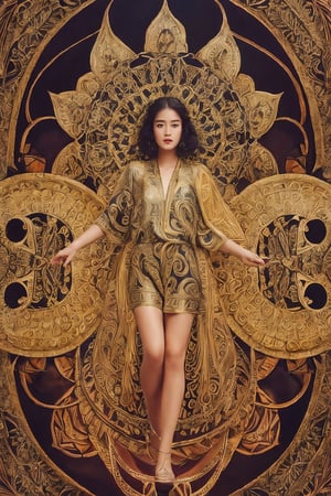 rompts
Copy
(masterpiece, top quality, best quality, official art, beautiful and aesthetic:1.2), (1girl), extreme detailed,colorful,highest detailed, official art, unity 8k wallpaper, ultra detailed, beautiful and aesthetic, beautiful, masterpiece, best quality, (zentangle, mandala, tangle, entangle) ,holy light,gold foil,gold leaf art,glitter drawing, PerfectNwsjMajic, 