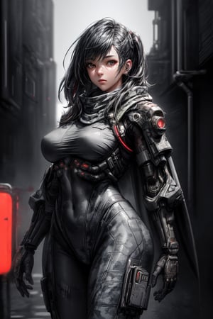 ((Best quality)), ((masterpiece)), (highly detailed:1.3), 3D, beautiful (cyberpunk:1.2) special forces, robort,female with thick voluminous hair wearing (wearing camouflage_uniform:1.1), body armour,cape,digital (camouflage:1.3),HDR (High Dynamic Range),Ray Tracing,NVIDIA RTX,Super-Resolution,Unreal 5,Subsurface scattering,PBR Texturing,Post-processing,Anisotropic Filtering,Depth-of-field,Maximum clarity and sharpness,Multi-layered textures,Albedo and Specular maps,Surface shading,Accurate simulation of light-material interaction,Perfect proportions,Octane Render,Two-tone lighting,Wide aperture,Low ISO,White balance,Rule of thirds,8K RAW,Efficient Sub-Pixel,sub-pixel convolution,photorealistic,perfect,hand,fingers,cbpkv5