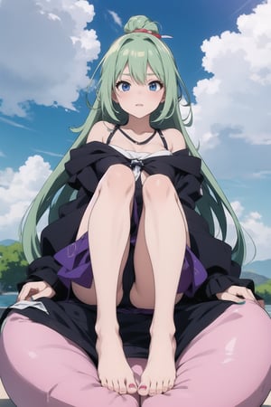 her feet,Anime