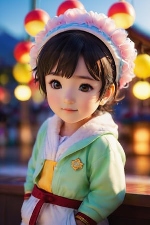 (TenTen),(ray tracing),reflection light,Clear picture,(((a new mascot named TenTen))),intense angle ,ultrawide shot,3dcharacter
