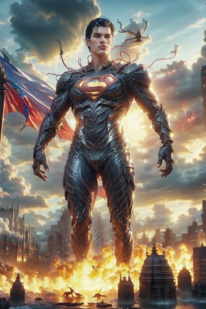 superman with venom armor