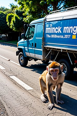 monkey's returning back to their own places.