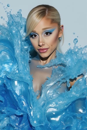 Ariana Grande A Liquid paint waves