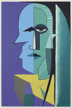 (Best quality, High quality, masterpiece, Gouache ainting, ligne_claire, Anime, fantasy, Illustration), ((stylized art style, painted by Pablo Picasso)), (Negative spaces, abstract, Impression), The Cycle of Life