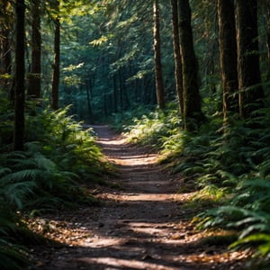 Raw photo, depth of field, UHD, retina, masterpiece, high details, high quality, award winning, best quality, highres, cinematic light, dense forest with diverse flora and fauna