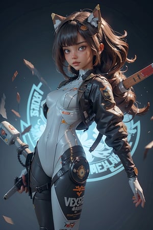 "Generate a scene depicting a 2250 AD exploration team heading west, reminiscent of characters from the novel 'Journey to the West.' one girl of the team comprises futuristic beings, a fusion of machines and organisms, each adorned in unique attire with individual weapon systems. Utilize UE5, employ 3D rendering techniques, achieve a realistic photo style, and present full-body shots in stunning 8K high resolution."