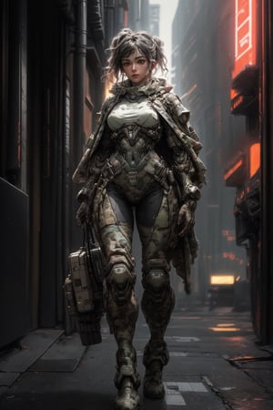 ((Best quality)), ((masterpiece)), (highly detailed:1.3), 3D, beautiful (cyberpunk:1.2) special forces, robort,female with thick voluminous hair wearing (wearing camouflage_uniform:1.1), body armour,cape,digital (camouflage:1.3),HDR (High Dynamic Range),Ray Tracing,NVIDIA RTX,Super-Resolution,Unreal 5,Subsurface scattering,PBR Texturing,Post-processing,Anisotropic Filtering,Depth-of-field,Maximum clarity and sharpness,Multi-layered textures,Albedo and Specular maps,Surface shading,Accurate simulation of light-material interaction,Perfect proportions,Octane Render,Two-tone lighting,Wide aperture,Low ISO,White balance,Rule of thirds,8K RAW,Efficient Sub-Pixel,sub-pixel convolution,photorealistic,perfect,hand,fingers,cbpkv5,Matrix,Angel