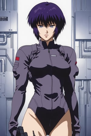 motoko kusanagi , full_body,  ,more detail , , XL,Leonardo Style, detailed_eyes,more detail XL