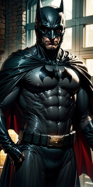 batman, classic costume,man with batman costume mask and cape