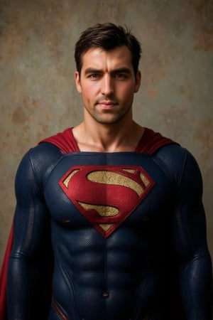 1boy, Handsome male, muscular, perfect shot, perfect eyes, real photo, photorealistic, best quality, 8K, 4K, dressed as superman 