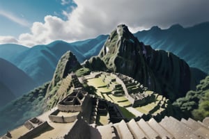 Machu Picchu, magical, beautiful, birds view