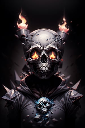skull,skeleton sports hoodie with , fire in the eyes, 4k
,shards, add_more_creative,LegendDarkFantasy