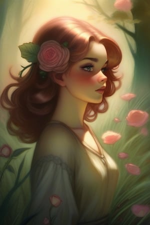  Art by Kathrin longhurst, Arthur Rackham, eyvind earle, Charlie bowater. Young Peggy blooms our boniest lass, Her blush is like the morning, The rosy dawn, the springing grass, With early gems adorning. Her eyes outshine the radiant beams That gild the passing shower, And glitter o'er the crystal streams, And cheer. best quality, cinematic smooth, polished finish. 