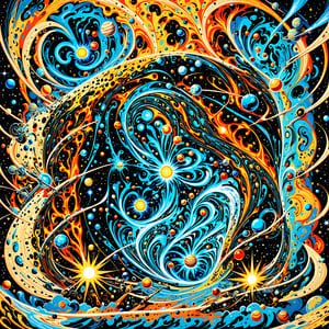 A cosmic sized planetary body sized ultra rube hyper goldberg machine moon space station orbiting an even more elaborate intricate insane inconceivable maddeningly intricate machine world resulting in an entire solar system sized interconnected unified galactic rube universal goldberg machine star system galaxy sized, more infinitely intricate as it expands out into the void in more and more impossible to comprehend complex patterned design,
psychedelic insanity style, InsaniToon style ,InsaniToon style ,Psychedelic Insanity style, ultra psychedelic hyper insanity toon style,Psychedelic Insanity style ,Psychedelic alien worlds ,Sprawling cosmic colorscapes 