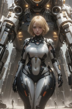 (science_fiction, sci_fi, cybertech), (sharp focus, atmospheric particles, flares, bokeh:0.7), (Emma Stone, Tilda Swinton:1.2), (blonde, short messy hair), (huge breasts cleavage:1.2), (wide hips, thick thigh gap, cameltoe:1.3), (meca, mecha, futuristic armor, cybersuit, spacesuit:1.2), (space station:0), (alien planet, weird rock formations, desert:1.3), (direct lighting, dark, night:1.2), (NSFW, hentai, porn:0.6), 