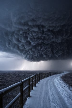 atmospheric frozen storm blizzard winds, Dark atmosphere, high pitch harsh fading screams, Dark sombre atmospheric intro, Terror, Horror, Freezing, E minor