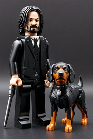 Lego John wick and dog


















































