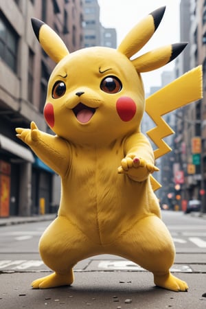 score_9, score_8_up, score_7_up, Pikachu, outstretched arm, squatting, covered face, closed eyes, Blurred urban background


















































