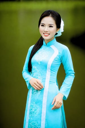 A VietNam girl in ao Dai.. 