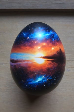 egg, masterpiece, best quality, a galaxy, egg-art