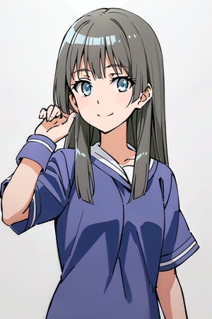 high definition, similar to ruiko saten, school dress, smile