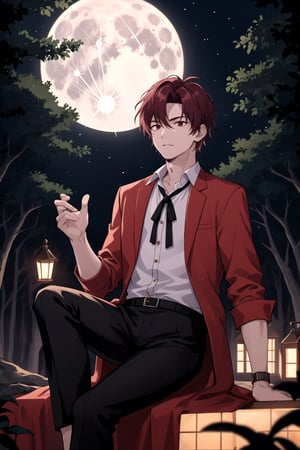 HIGH QUALITY
20 years
a dark fairy
gross
red-winged
long gold dress
dezcalza

short hair man
white shirt, black pants
on the night of the full moon, a forest