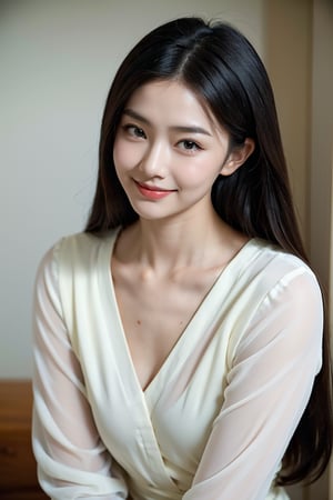 chinese girl, (gently smiling:1.2), science fictional, fully clothed, fully dressed, fine clothes, fine tuning, curve, in good shape, photo realistic, expressive, ultra HD, everything detailed, rare, flexible, complex, awesome quality, unique, aesthetic, ultra realism, always superb quality art