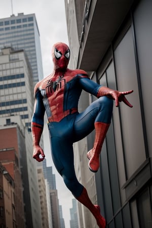 Perfect Spider-Man costume with symbol