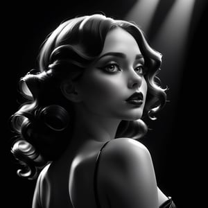 (best quality,4k,8k,highres,masterpiece:1.2),ultra-detailed,black and white,shadowy figure,graceful pose,feminine allure,(mysterious,alluring:1.3) eyes and lips,sleek curves,ravishing beauty,artistic expression,dramatic lighting,contrast,subtle details,implied sensuality,twisted silhouette,dark elegance, mood,fluid lines,high contrast,fine art,monochrome,contemporary,sophisticated,innovative,silhouette,visual poetry,creative composition,striking visual impac,Unique Masterpiece