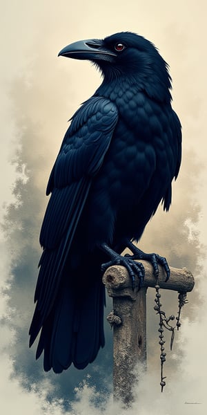 ((Poem)) about the Raven

Have you seen a Raven, ever?
Those (((words))) ((pierced through my heart)).
Have you seen a Raven ever?
((I (question) my own (art))).

As I (create) a (haven)
For viewers 'round the (globe)
-(I gave in).
I said: "((Nope))" - 
"(But I AM said Raven)."