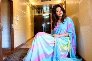 beautiful cute young attractive indian girl , wear a plazo dress and photoshoot on bedroom hall