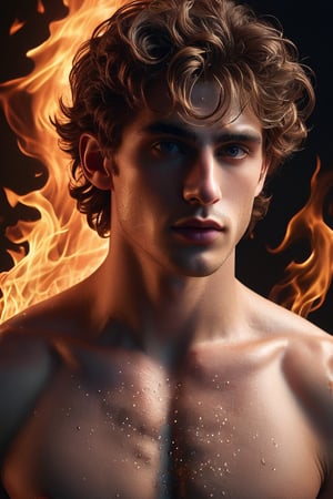  ((masterpiece)), ((best quality)), (((photo Realistic))), Live-action Version Movie Poster with text: "Fifty Shades of Grey" sexy movie scene, "a young alluring goddess" and a hunky dude looks like "Timothée Chalamet" as the loving couple characters with ethereal divine flames, diamonds inside the fire of ring, bare senxual fantasy, artistic expression, mysterious, hyber detailed background, passion atmosphere, captured with a DSLR camera and a wide-angle lens, masterful anatomy application, octane rendering, ultra realism, fine art, avant-garde art, delicate macro photography, intricate detailed fine surface, mysterious, perfect composition, highly detailed, fashionist, cinematic composition, sharp focus, ultra detailed, ultra hd, realistic, vivid colors, highly detailed, perfect composition, beautiful detailed artistic photography, photorealistic concept art, soft natural volumetric cinematic perfect light, by AdonisKobi, 8k, octane render, natural lighting, hyperrealistic, masterpiece artwork