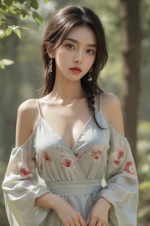 hyperrealistic, a masterpiece shot, (((gorgeous young woman))), full body lean forward, Gumiho, ((masterpiece)), ((best quality)), (((photo Realistic))), extremely detailed cg 8k wallpaper, bright colors, Dramatic light, dynamic angle, Beautiful, stunning, windy, high detail hair,(highly detailed eyes), (highly detailed facial features), lifelike texture, slender body, toned body, perfect face, slim athletic body, 