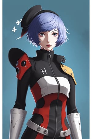 girl, masterpiece, illustration, aegis ( persona 3 )