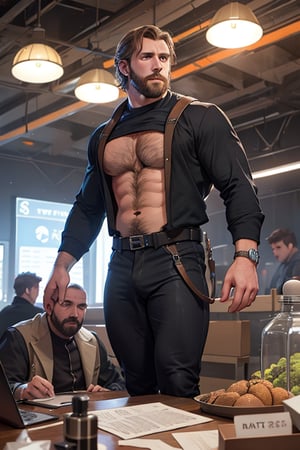 ((male only)), ((natural body hair)), (handsome big eyes), 4k definition, sci-fi movies special effects, film grain, 
"Those two beautiful, nerdy men are negotiating us to safety using the power of math."