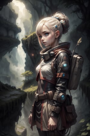 Pixie Girl,Anime,Planetes,Science Fiction,Landscape