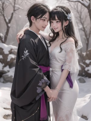 
at shrine,outdoor,hot spring,snowfall,14 years old,
black long hair,big eyes,small month,f cup,
purple kimono
butterfly hair clip,earrings,necklace,Bracelet,
lace bridal veil,lace stocking,hogh heel,
lonely facial expressions,orgasm face,o face,smile,
Naughty pose,funny pose,

pov,standing,leg up