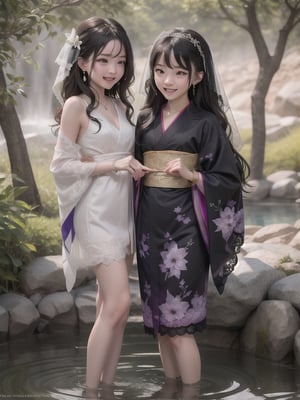 
at shrine,outdoor,hot spring,snowfall,14 years old,
black long hair,big eyes,small month,f cup,
purple kimono
butterfly hair clip,earrings,necklace,Bracelet,
lace bridal veil,lace stocking,hogh heel,
lonely facial expressions,orgasm face,o face,smile,
Naughty pose,funny pose,

pov,standing,leg up